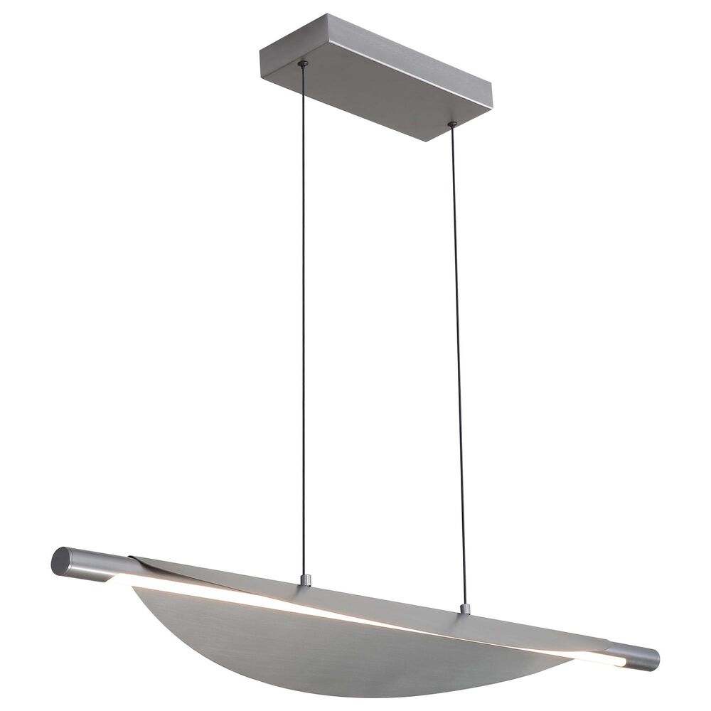 Golden Lighting Luma 42" 1-Light LED Linear Pendant in Graphite, , large