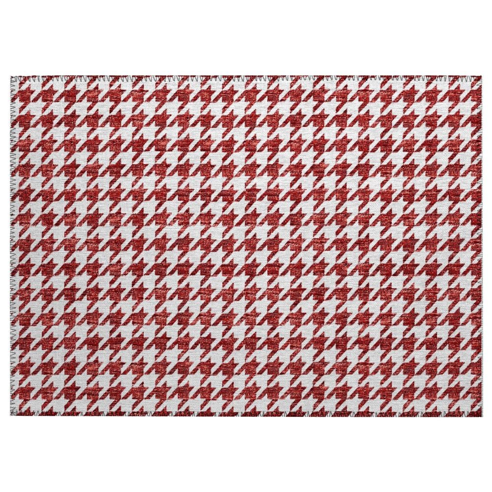 Dalyn Rug Company Hinton 1"8" x 2"6" Red Indoor/Outdoor Area Rug, , large