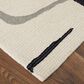 Feizy Maguire 8905F 2" x 3" Ivory and Black Area Rug, , large