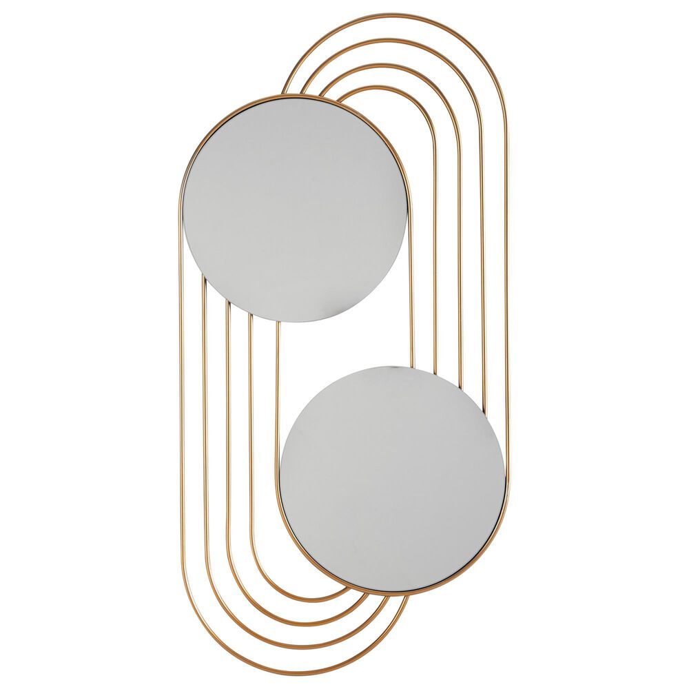 Ashley Warrenley Accent Wall Mirror in Gold, , large