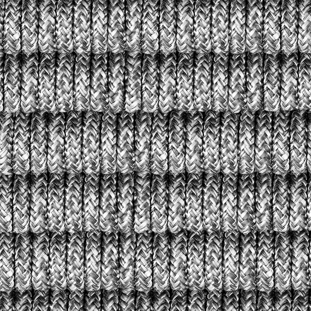 Armen Living Shasta Patio Bar Stool with Gray Rope Seat in Black &#40;Set of 2&#41;, , large