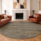Dalyn Rug Company Vico Graphite 8" Round Area Rug, , large
