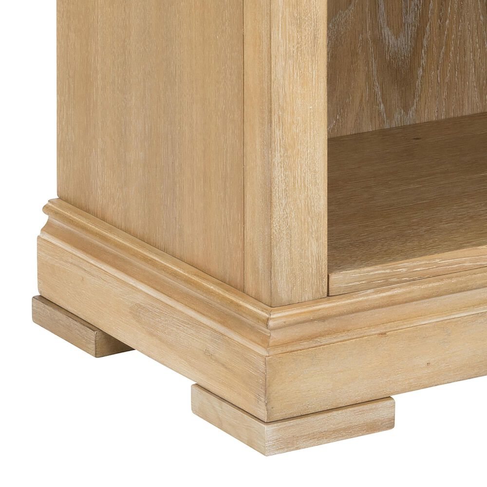 Homestyles Manor House 1 Drawer  1 Cubby Nightstand in Brown, , large