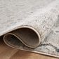 Amber Lewis x Loloi Zuma 2"3" x 3"10" Silver and Sky Area Rug, , large