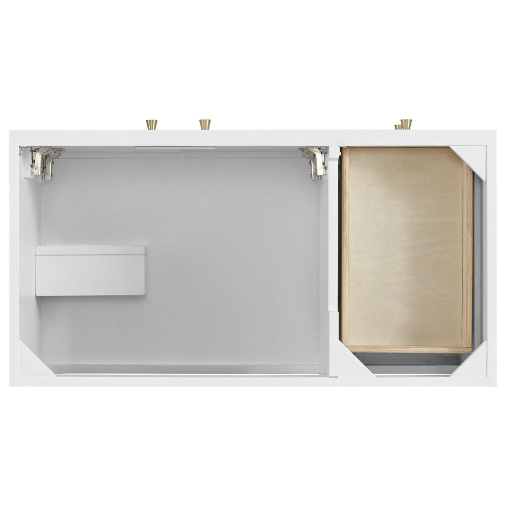 37B Isadore 36" Single Bathroom Vanity Cabinet in Bright White and White Composite Stone Top and Backsplash, , large