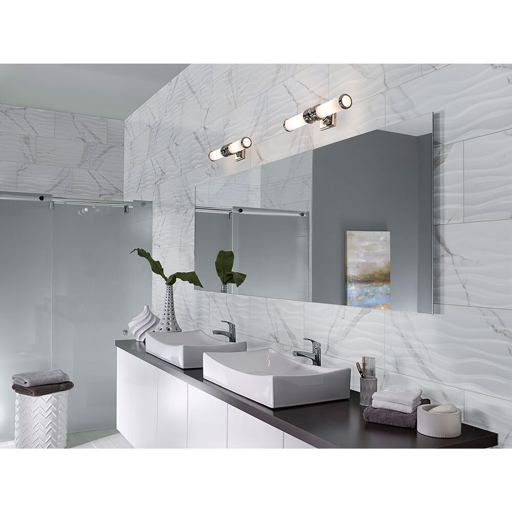 MS International Dymo Statuary Wavy White 12&quot; x 24&quot; Ceramic Tile, , large