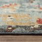 RIZZY Belmont 6" x 9" Dark Grey, Gold and Rust Area Rug, , large