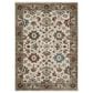 Oriental Weavers Hastings HA03W 7"10" x 10"10" Ivory Area Rug, , large
