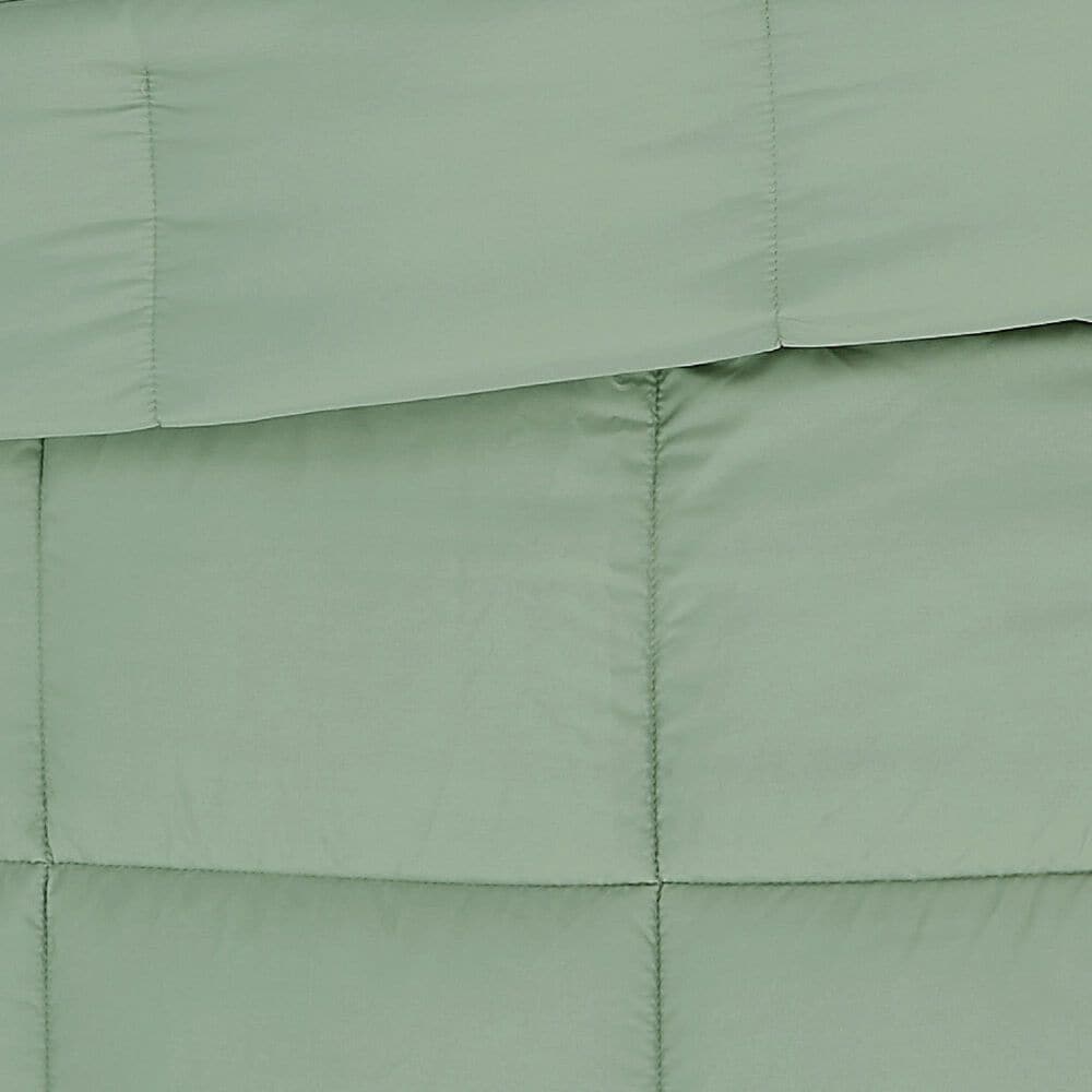 Pem America London Fog Garment Wash 3-Piece Full/Queen Comforter Set in Green, , large