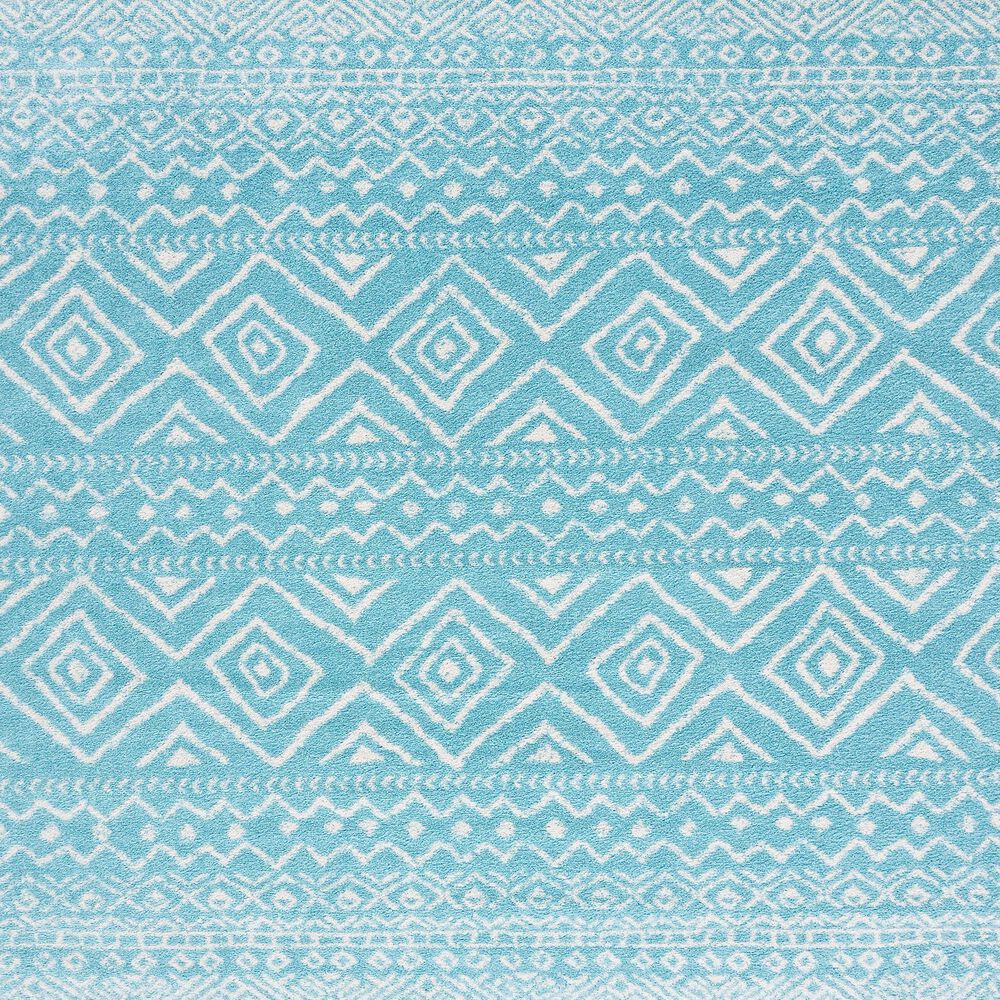 Safavieh Tulum 8&#39; x 10&#39; Turquoise Area Rug, , large