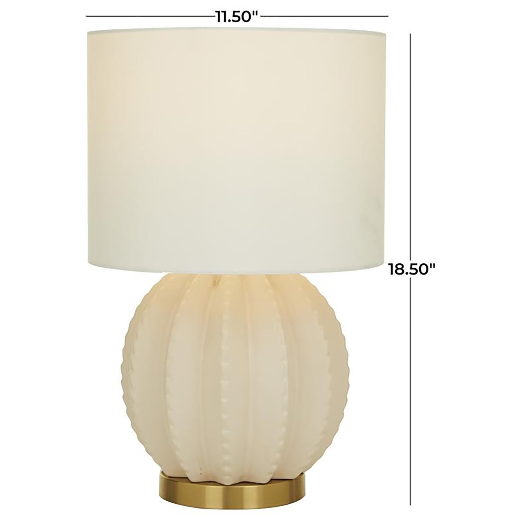 Cream gold lamp hot sale