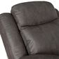 Linon Home Decor Gideon Manual Recliner in Stone Grey, , large
