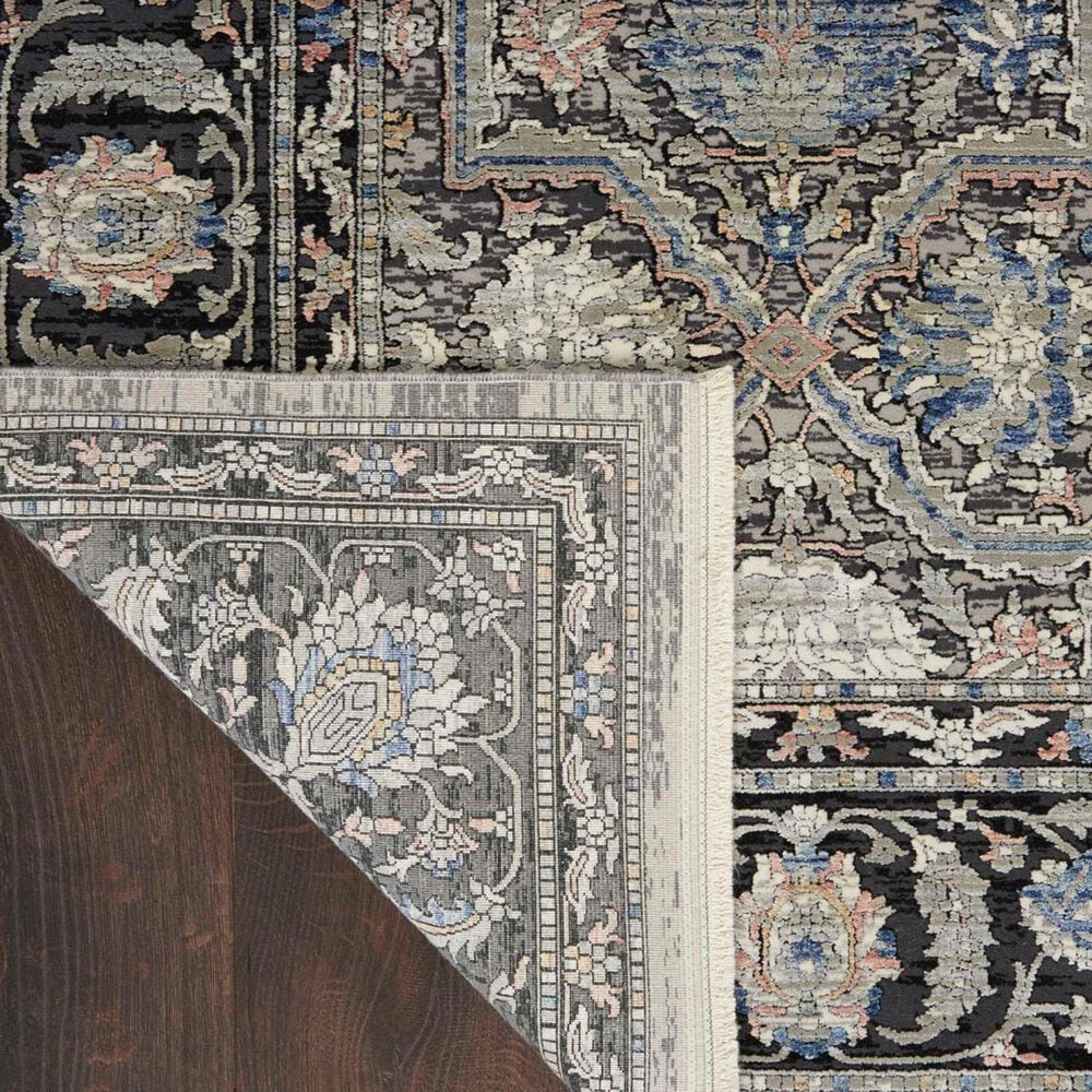 Nourison Starry Nights STN10 9&#39; x 12&#39; Grey and Navy Area Rug, , large