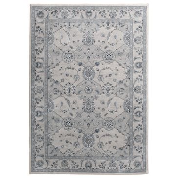 Central Oriental Clearwater Marcella 8" x 10" Grey and Blue Area Rug, , large
