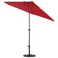 California Umbrella Casa 9" Red Market Umbrella without Base, , large