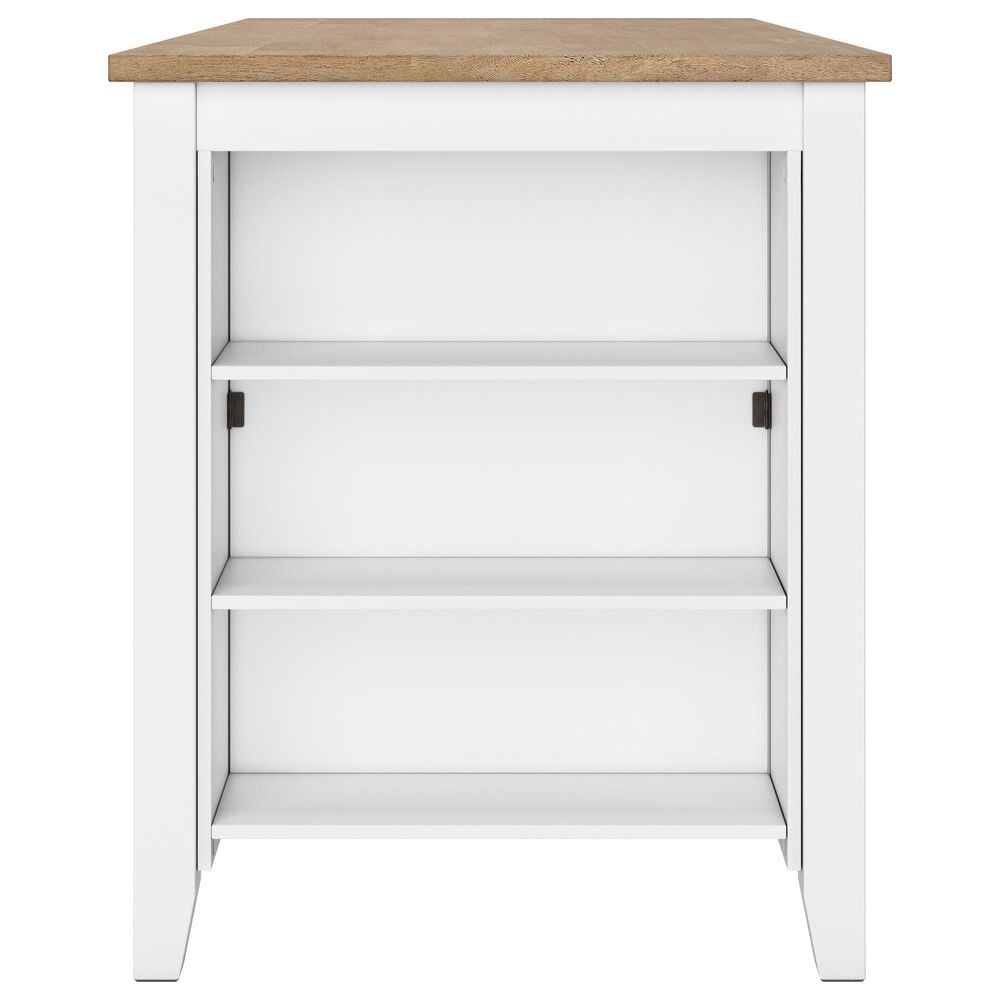 Ashley Gesthaven 3-Piece Counter Height Dining Set in Natural and White, , large