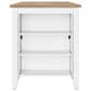 Ashley Gesthaven 3-Piece Counter Height Dining Set in Natural and White, , large