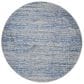 Safavieh Adirondack ADR117D-6R 6" x 6" Blue/Silver Round Rug, , large