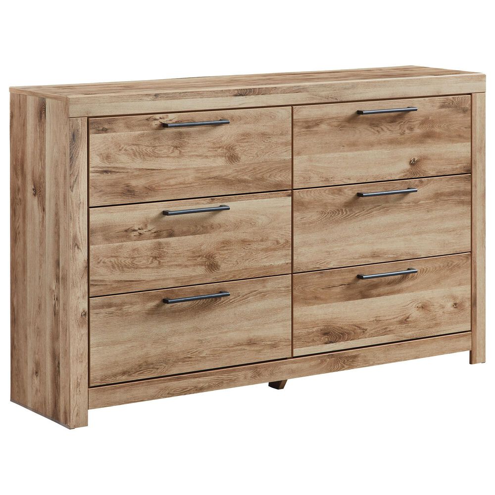 Ashley Hyanna 4-Piece Twin Bedroom Set in Golden Rust Tan, , large