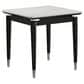 Furniture of America Kalor End Table in Black, White and Silver, , large