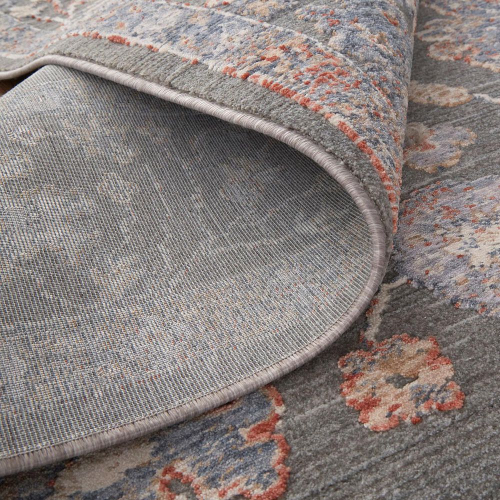 Feizy Thackery 7&#39;10&quot; x 9&#39;10&quot; Charcoal and Multicolor Area Rug, , large