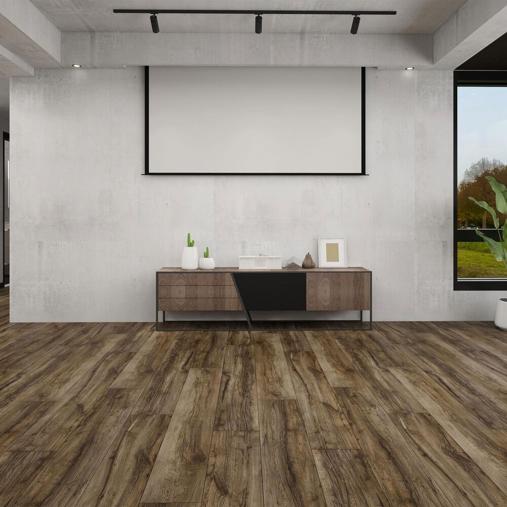 Fuzion Dynamix Lonestar Prairie Pecan 9" x 60" Luxury Vinyl Plank, , large