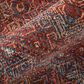Feizy Dakota 2" x 3" Red and Multicolor Area Rug, , large