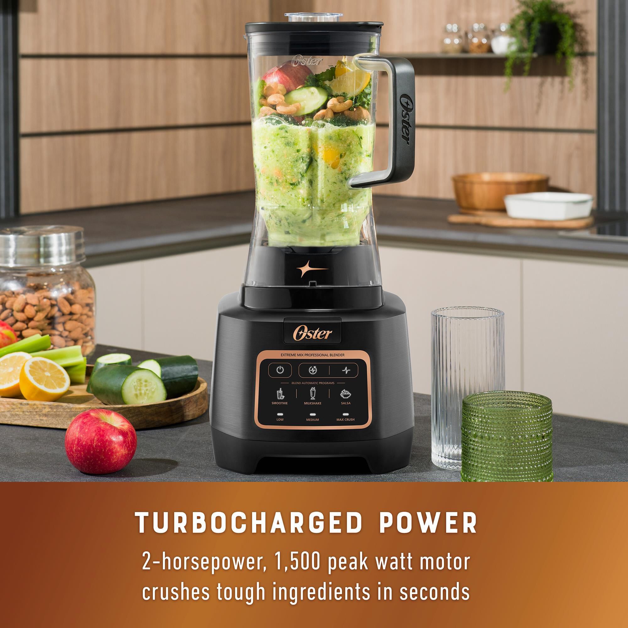 Oster Extreme Mix Blender in Black and Bronze