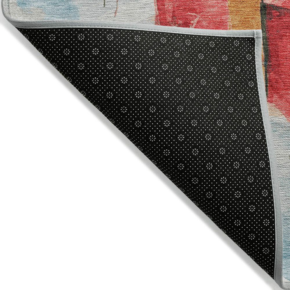 Dalyn Rug Company Wonderland WN13 2&#39;3&quot; x 7&#39;6&quot; Blue Indoor/Outdoor Runner, , large