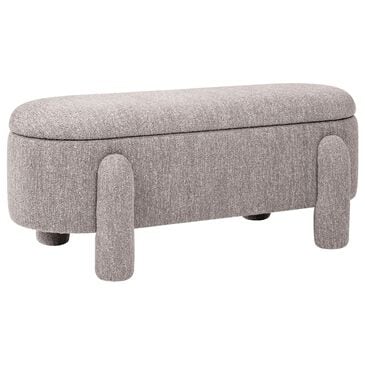 Jennifer Taylor Home Hugo Storage Bench in Speckled Beige, , large
