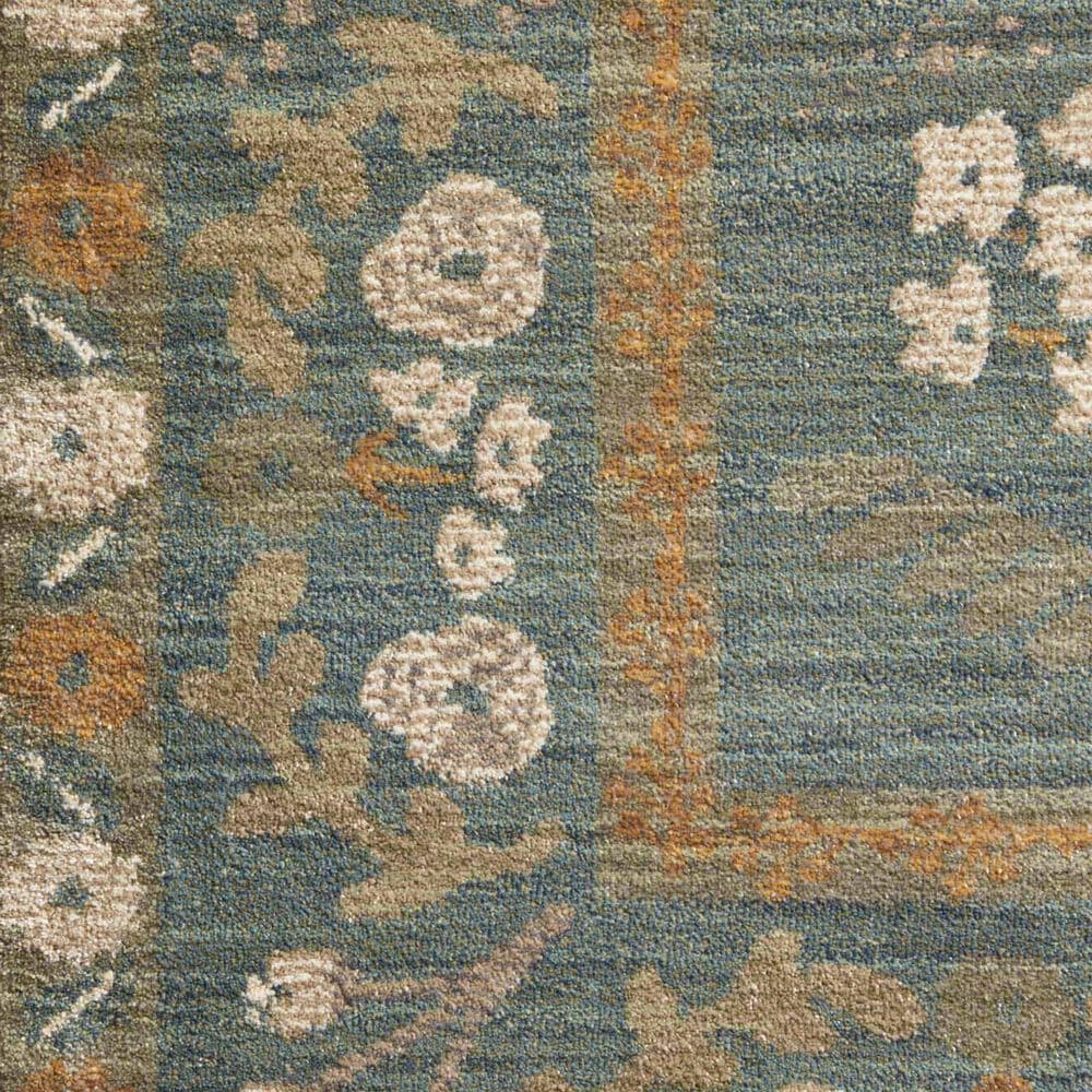 Rifle Paper Co. x Loloi Fiore FIO-01 7&#39;10&quot; x 10&#39; Slate and Sage Area Rug, , large
