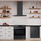 Samsung Bespoke Bespoke Smart Wall Mount Hood Extension Kit in Black Stainless Steel, , large