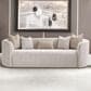 Vista Haus Ariana Stationary Sofa in Beige Velvet, , large