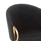 Lumisource Claire Chair in Black Velvet, , large