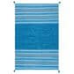 Safavieh Montauk MTK215M 6" x 9" Blue and Grey Area Rug, , large
