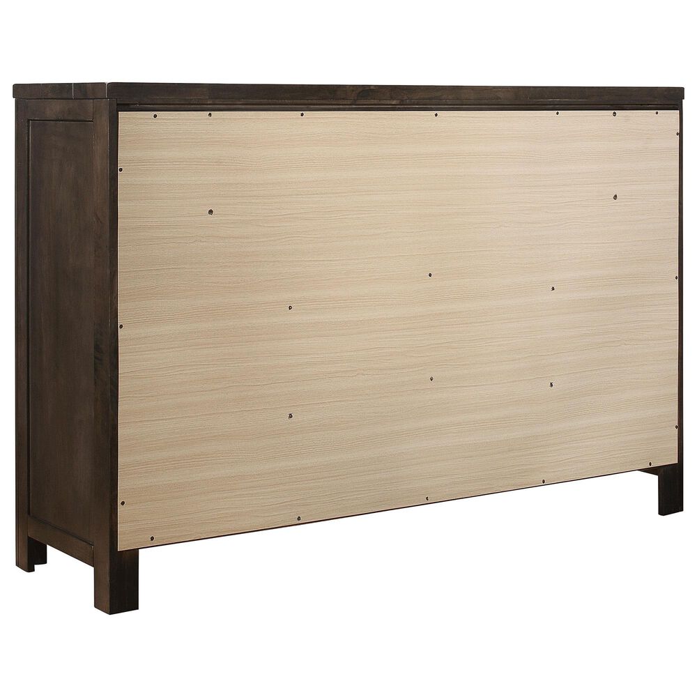 Emerald Home Furnishings Ashton Hills 9-Drawer Dresser in Ash Brown and Weathered Gray, , large