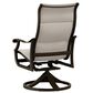 Tropitone Montreux Patio Swivel Rocker Chair in Beige Grey, , large