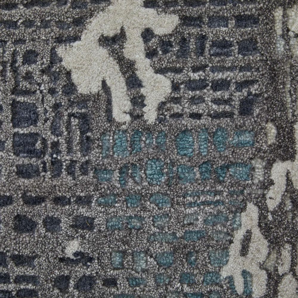 Feizy Zarah 12&#39; x 15&#39; Ivory and Charcoal Area Rug, , large