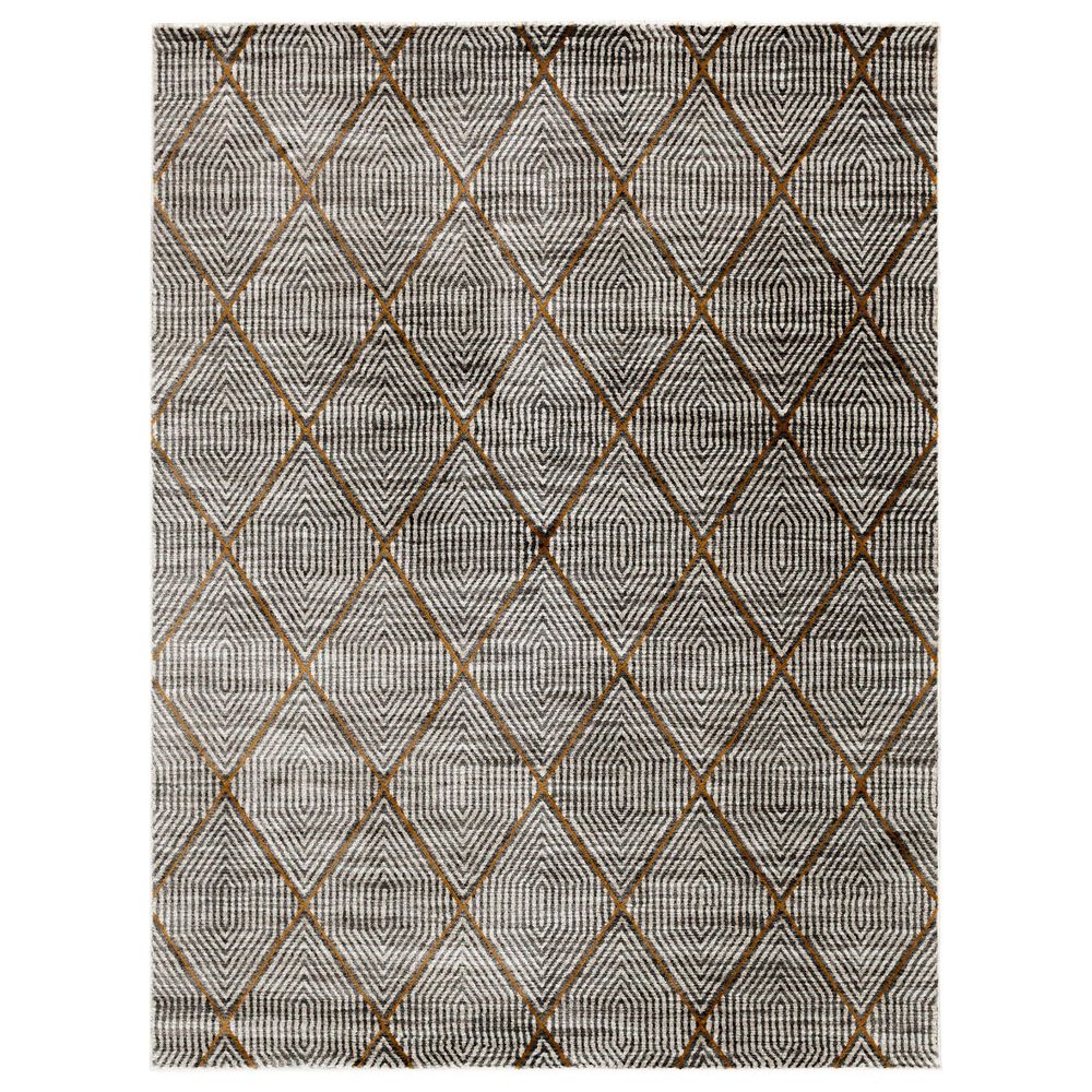 Central Oriental Adore Marvin 9270WCN 8' x 10' Whitecap and Nectar Area Rug, , large