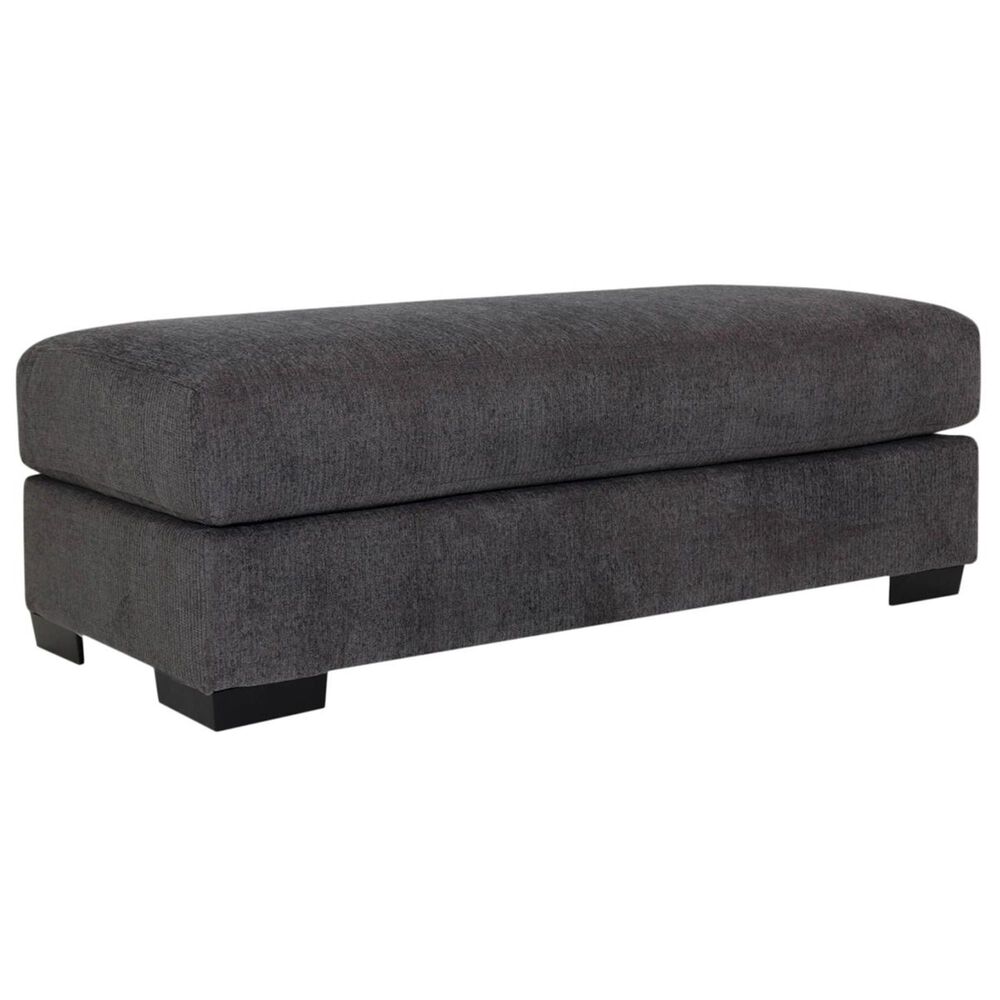 Michael Nicholas Designs Davenport Ottoman in Dark Gray, , large