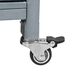 HOMLUX 53" Outdoor Kitchen Island in Grey Blue and Stainless Steel, , large