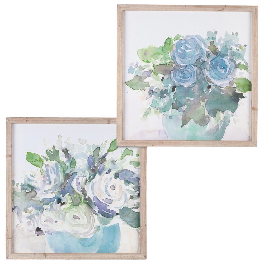 The Gerson Company Bouquet Wall Art in Multi (Set of 2), , large
