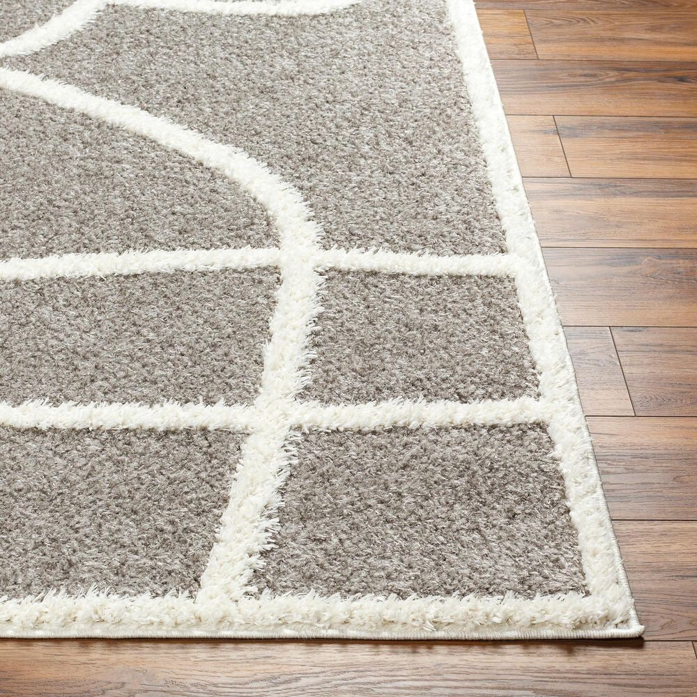 Surya Rodos Abstract 7&#39;10&quot; x 10&#39; Charcoal, White, Sage Area Rug, , large