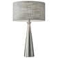 Adesso Linda Table Lamp in Brushed Steel, , large