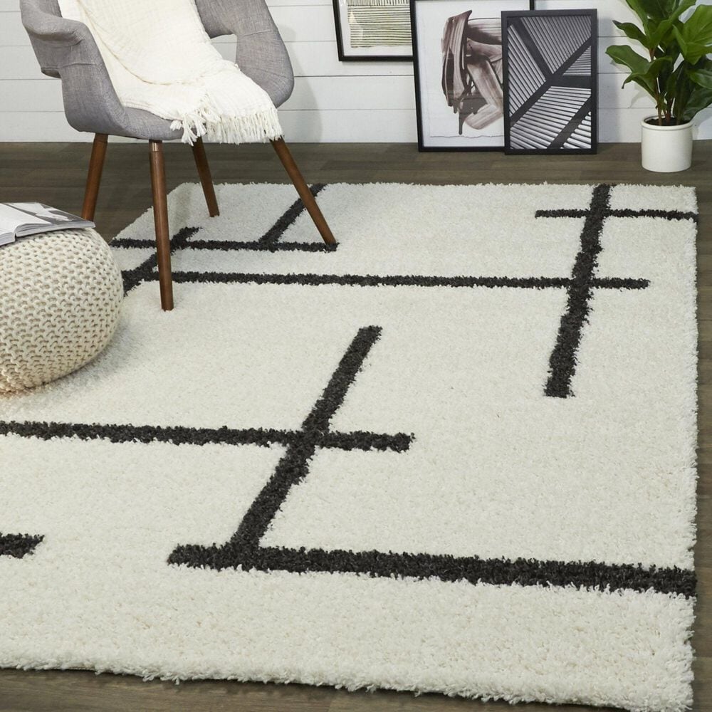 Balta Rugs Crenshaw 5&#39;3&quot; x 7&#39; Cream Area Rug, , large