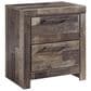 Ashley Derekson 4 Piece Twin Panel Bedroom Set in Gray, , large