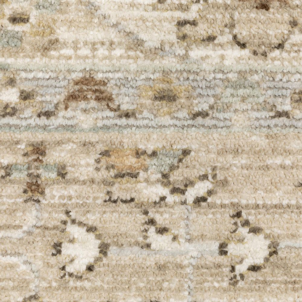 Oriental Weavers Lola LLA05 Blue and Beige 7'10" x 10' Area Rug, , large