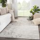 Jaipur Cirque Cian Light Gray and Dove 7"10" x 10" Area Rug, , large
