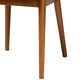 Baxton Studio Lavin Side Chair in Walnut Light Brown (Set of 2), , large