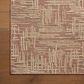 Loloi Woodriff Brick and Natural 8"6" x 11"6" Area Rug, , large
